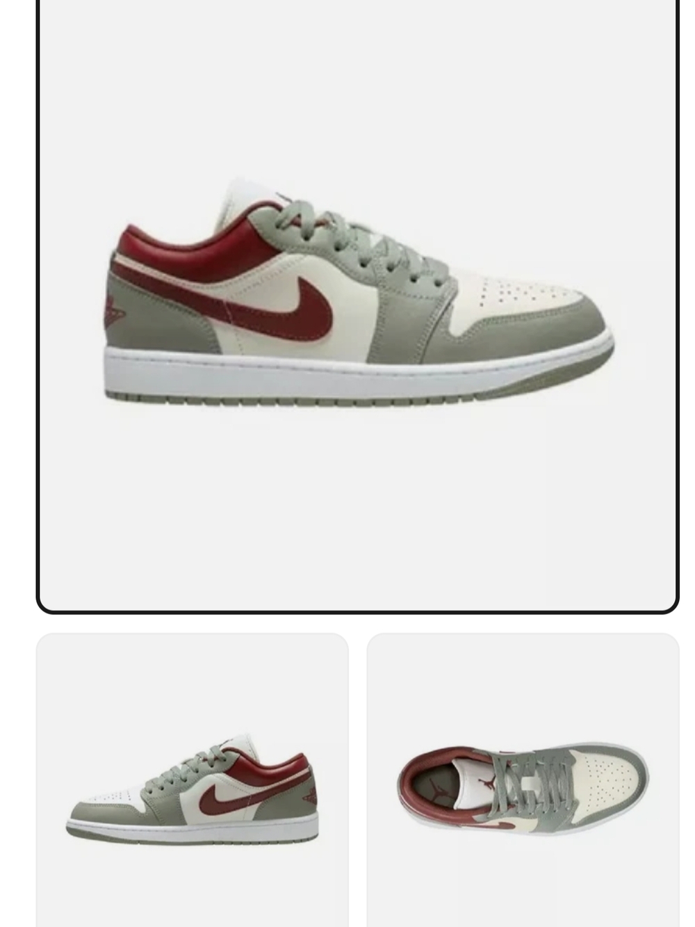 Nike Air Jordan 1   Sail/Jade Horizon,   Summit White       Men's Sneakers,